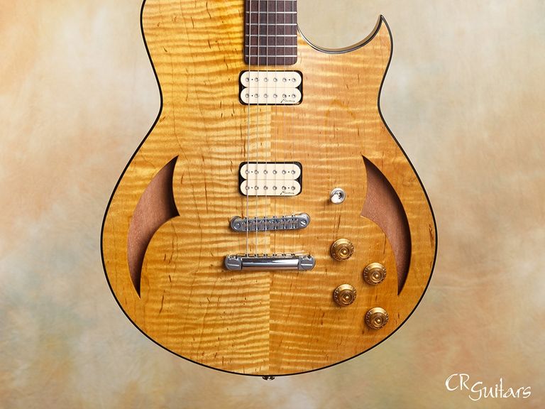 marchione fretless electric guitar