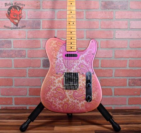 Fender Vintage Telecaster 1968, Conversion Refin Pink Paisley w/OHSC