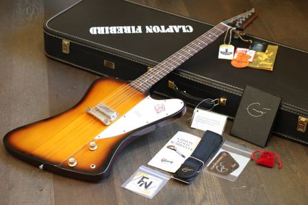 Gibson Custom Eric Clapton 1964 Firebird I Reverse Headstock Vintage Sunburst + COA OHSC