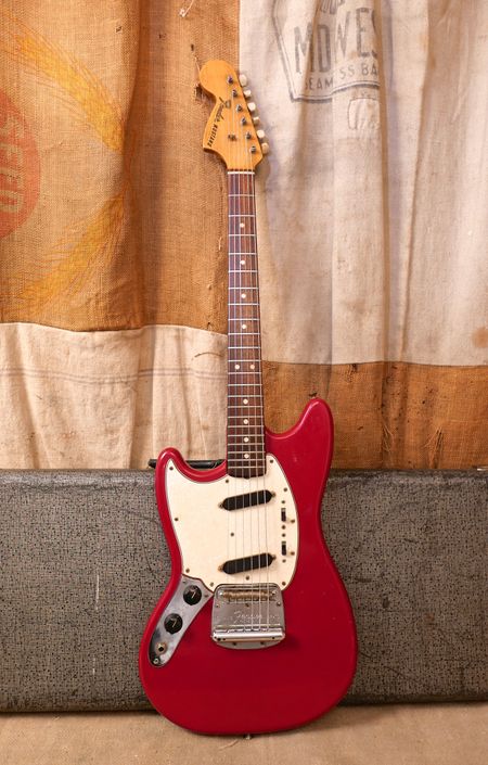 Fender Mustang Lefty 1967 - Red