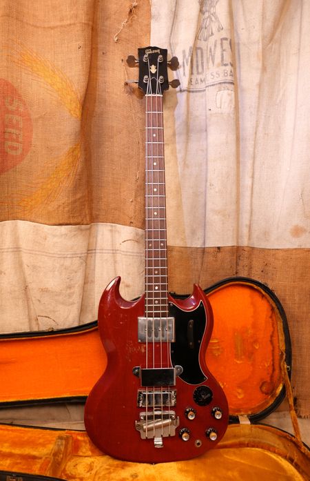 Gibson EB-3 1965 - Cherry Red