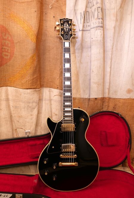 Gibson Les Paul Custom 25th Anniversary 1974 Lefty - Ebony Black