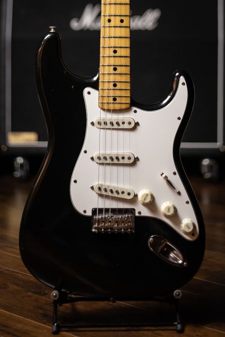 Fender Stratocaster Hardtail 1974, Black