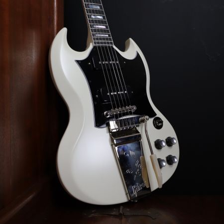 Gibson Custom Shop SG Custom Prototype 2020, White Pearl
