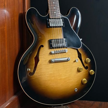 2005 Gibson ES-335 Dot Reissue Figured - Vintage Sunburst