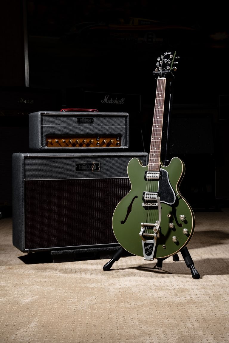 religion Desperat Smelte Gibson Custom Shop ES-335 Chris Cornell Signature 2019, Olive Drab | Carter  Vintage Guitars