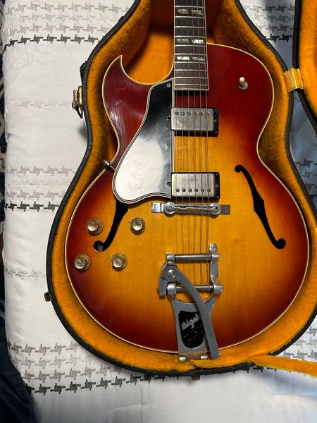 Gibson ES-175D 1965 Lefty, Sunburst